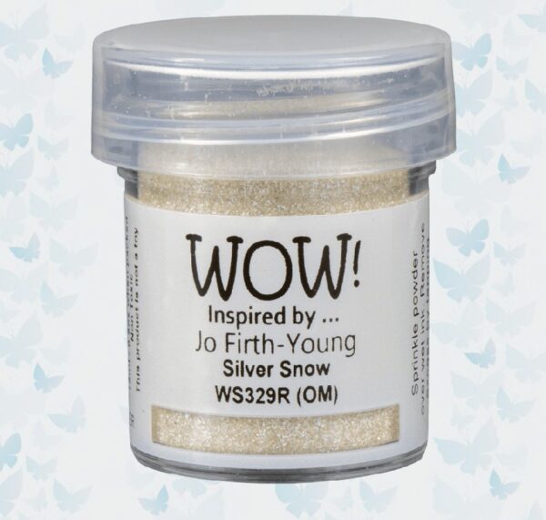 Wow! Embossing Glitters - Silver Snow byJo Firth-Young WS329