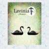 Lavinia Clear Stamp Swans LAV867