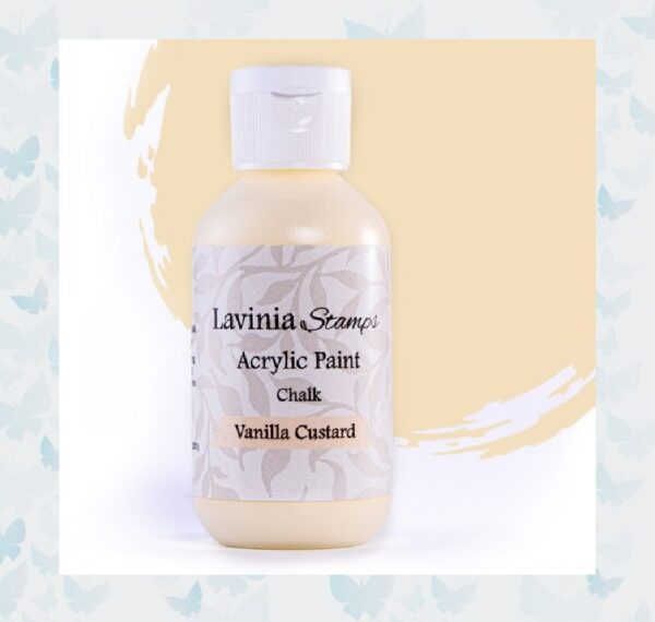 Lavinia Stamps Chalk Acrylic Paint Vanilla Custard LSAP02