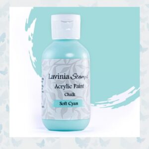 Lavinia Stamps Chalk Acrylic Paint Soft Cyan LSAP04