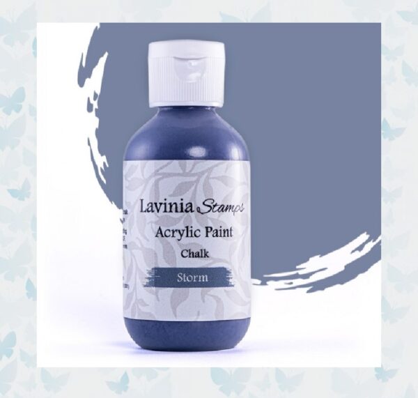 Lavinia Stamps Chalk Acrylic Paint Storm LSAP10