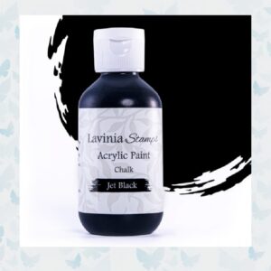 Lavinia Stamps Chalk Acrylic Paint Jet Black LSAP21