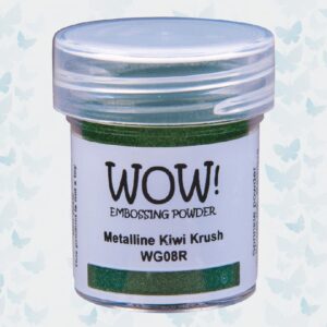 Wow! Embossing Poeder - Metalline Kiwi Krush WG08R