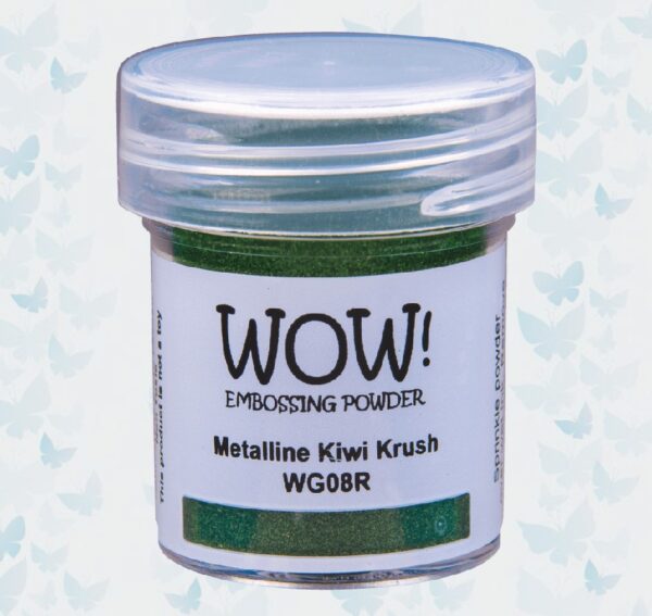 Wow! Embossing Poeder - Metalline Kiwi Krush WG08R