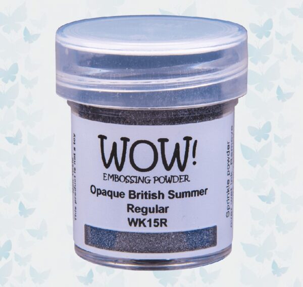 Wow! Embossing Poeder - Opaque British Summer WK15