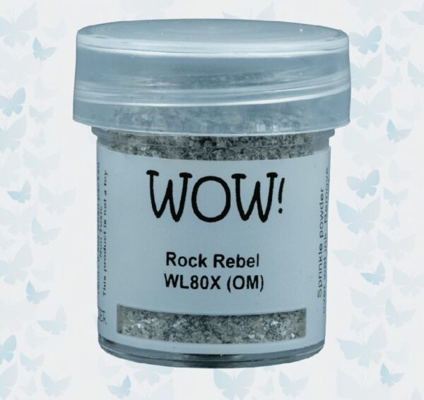 Wow! Embossing Poeder - Rock rebel WL80X