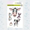 CraftEmotions Clearstamps A6 - Cows 2 Carla Creaties 130501/1584