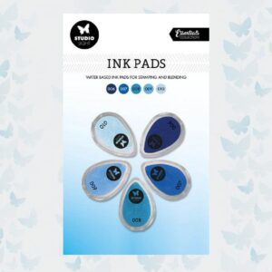 Studio Light Ink Pads Waterbased Blauw Tinten SL-ES-INKP02