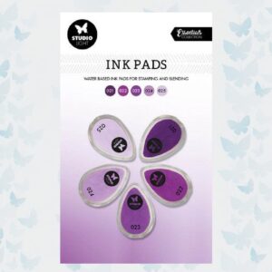 Studio Light Ink Pads Waterbased Paars Tinten SL-ES-INKP05