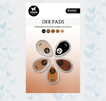 Studio Light Ink Pads Waterbased Bruin Tinten SL-ES-INKP06
