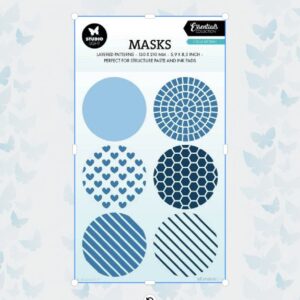 Studio Light Mask/Stencil Circle Pattern Essentials nr.277 SL-ES-MASK277