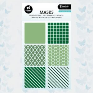 Studio Light Mask/Stencil Rectangle Pattern Essentials nr.278 SL-ES-MASK278