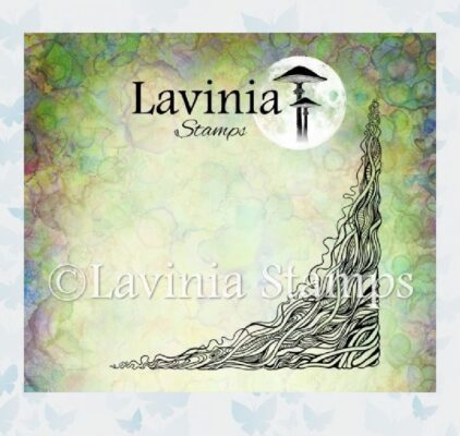 Lavinia Clear Stamp Dragon Tree Root Corner LAV875
