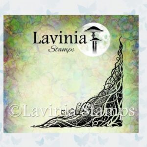 Lavinia Clear Stamp Thorn Vine Corner LAV887