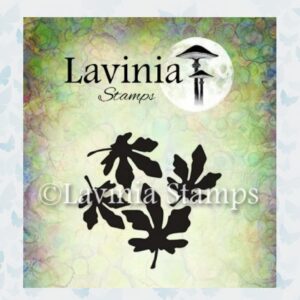 Lavinia Clear Stamp Silver Leaves Mini Stamp LAV891