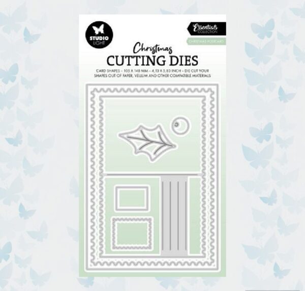 Studio Light Cutting Dies Chris. Postcard Essentials nr.847 SL-ES-CD847