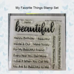 Hello, Beautiful Clear Stamps (CS-330)