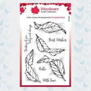 Creative Expressions Woodware Clear stamp set Singles Fluttering FRS818