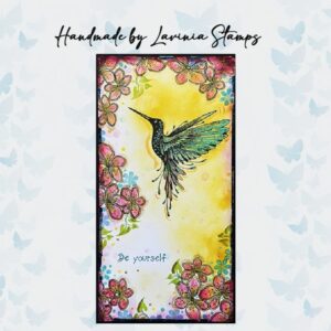 Lavinia Clear Stamp Hummingbird Large LAV895