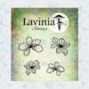 Lavinia Clear Stamp Moss Flowers LAV898