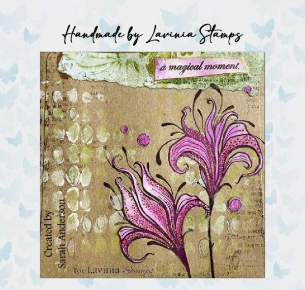 Lavinia Clear Stamp Flower Divine 1 LAV901