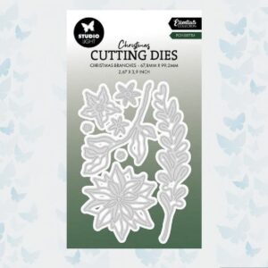 Studio Light Cutting Dies Poinsettia Essentials nr.843 SL-ES-CD843