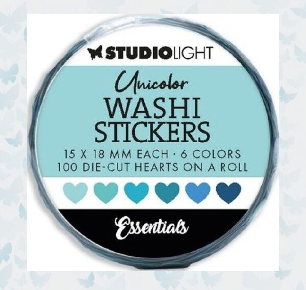 Studio Light Washi Die-cut Stickers Blues Essentials nr.20 SL-ES-WASH20