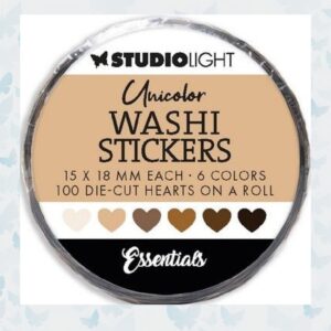 Studio Light Washi Die-cut Stickers Browns Essentials nr.21 SL-ES-WASH21
