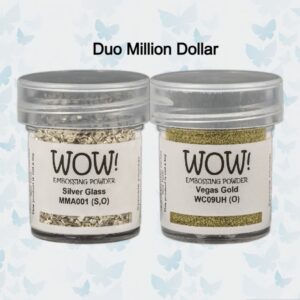 WoW! Embossing Poeder Duo Set - Million Dollar WOWKD003