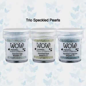 WoW! Embossing Poeder Trio's Set - Speckled Pearl by Marion WOWKT096