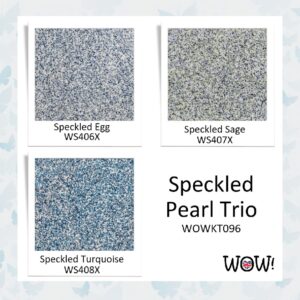 WoW! Embossing Poeder Trio's Set - Speckled Pearl by Marion WOWKT096