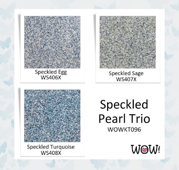 WoW! Embossing Poeder Trio's Set - Speckled Pearl by Marion WOWKT096