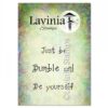 Lavinia Clear Stamp Bumble Words LAV900