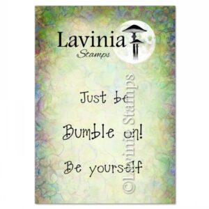 Lavinia Clear Stamp Bumble Words LAV900