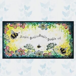 Lavinia Clear Stamp Bumble Words LAV900