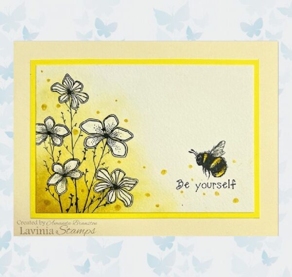 Lavinia Clear Stamp Bumble Words LAV900