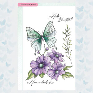 Studio Light Clear Stamp Blooming Butterfly nr.359 SL-BB-STAMP359