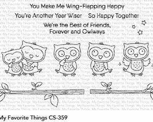 Forever and Owlways Clear Stamps (CS-359)